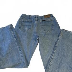 Riders Jean Company Light Blue Classic Straight Leg Light Wash Men’s 36x34 Jeans